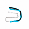 Kennel Padded Nylon Chain Leash | Chain with Padded Grip