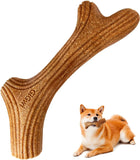 Gigwi Long Lasting Chew Wooden Antler With Fragrance Of Natural Pine and Synthetic Material