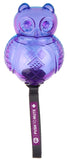 Gigwi Push To Mute Owl Transparent Dog Toy Purple/Blue