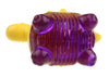Gigwi Suppa Puppa Dino Squeak Toy Yellow/Purple