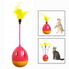 Smarty Pet Rolly Polly Tumbler With Feather Cat Toy