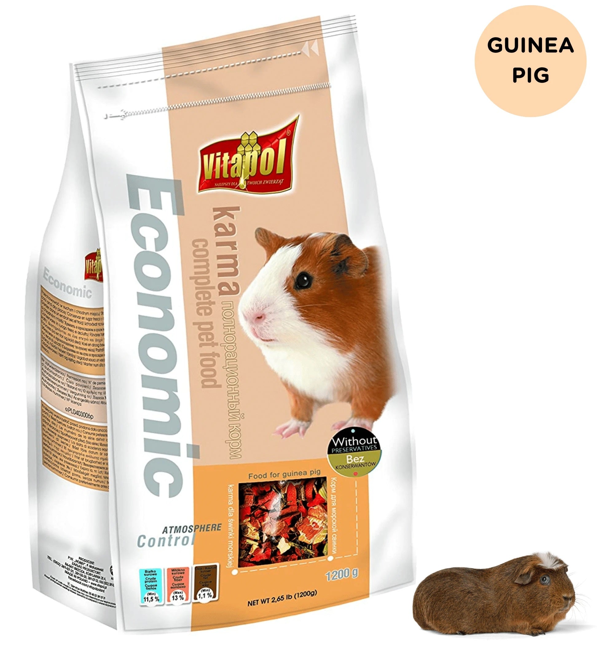 Vitapol karma Econimic Food For Guinea Pig