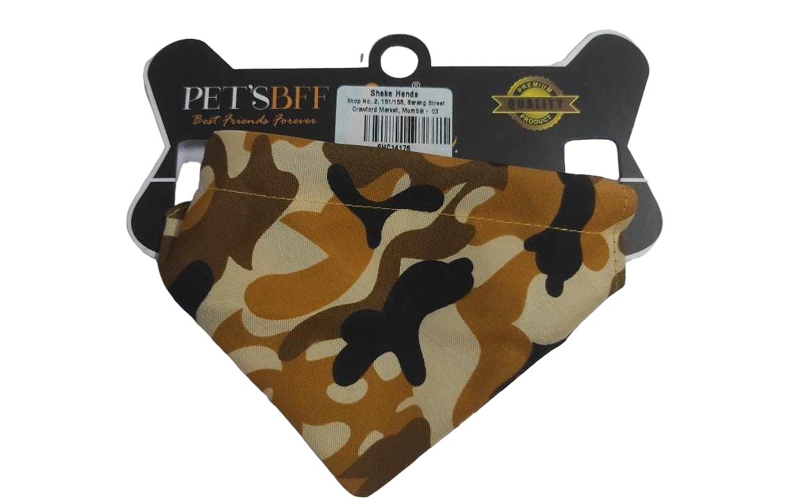 Petropolis Military Print Bandana