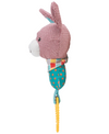 Trixie Junior Rabbit With Ring Fabric/Polyester Dog Toy