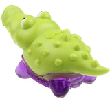 Gigwi Suppa Puppa Alligator Squeak Toy Green/Purple
