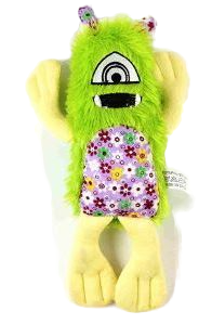 Pets Empire Squeaky Chew Soft Plush Dog Toy - Green