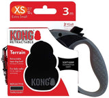 Kong Retractable Terrain Tape Dog Leash Black - 3 M