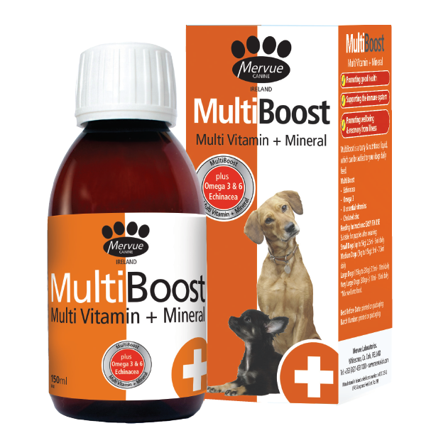 Mervue Canine Multiboost  Multi Vitamin + Mineral For Dogs