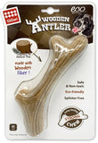 Gigwi Long Lasting Chew Wooden Antler With Fragrance Of Natural Pine and Synthetic Material