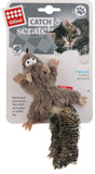 Gigwi Squirrel Catch & Scratch Catnip And Bell