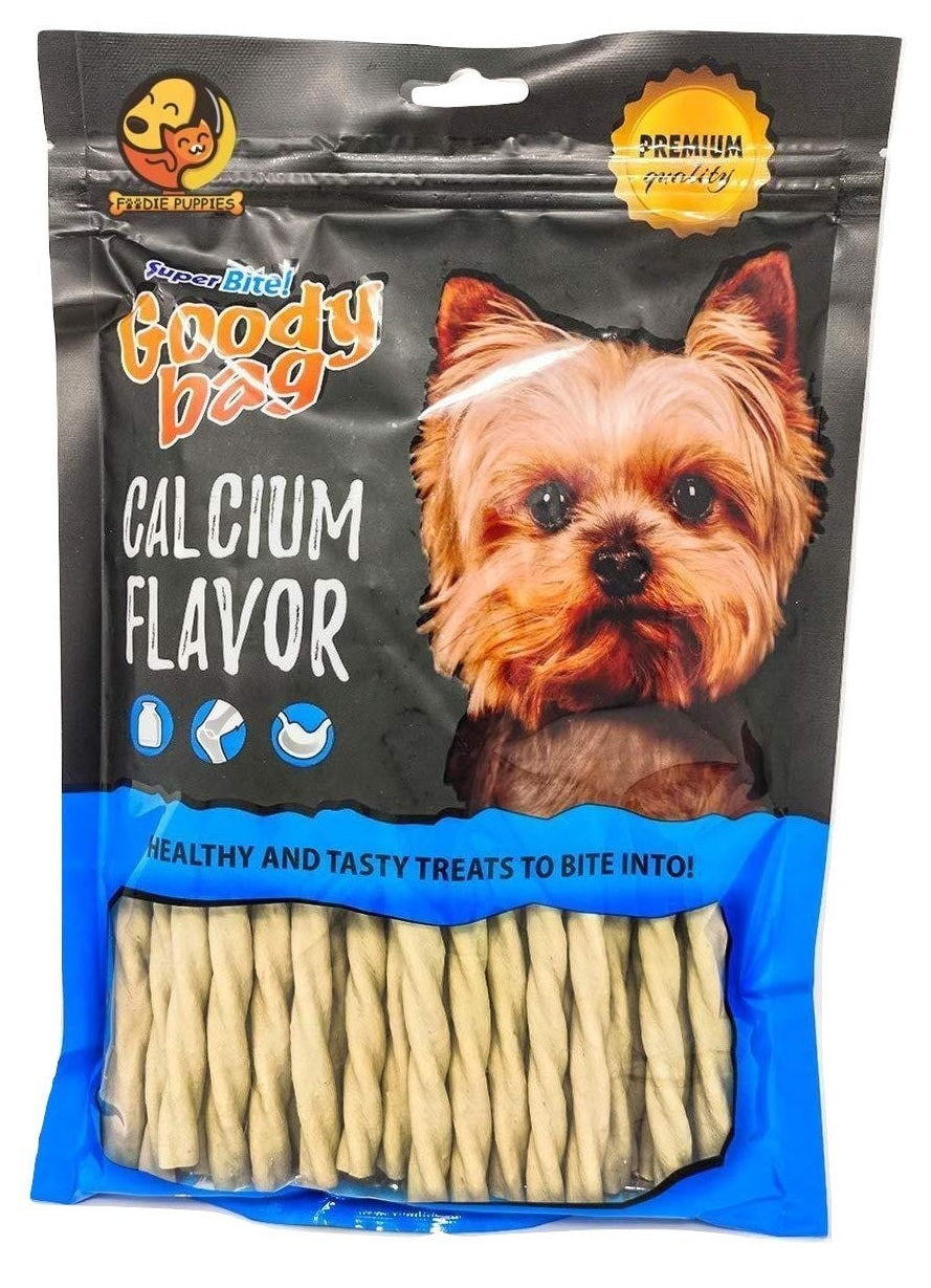 Super Bite: Goody Bag Calcium Flavor Dog Treats
