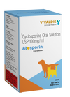 Vivaldis : Atosporin Cyclosporine Oral Solution 100mg/ml for Dogs & Cats