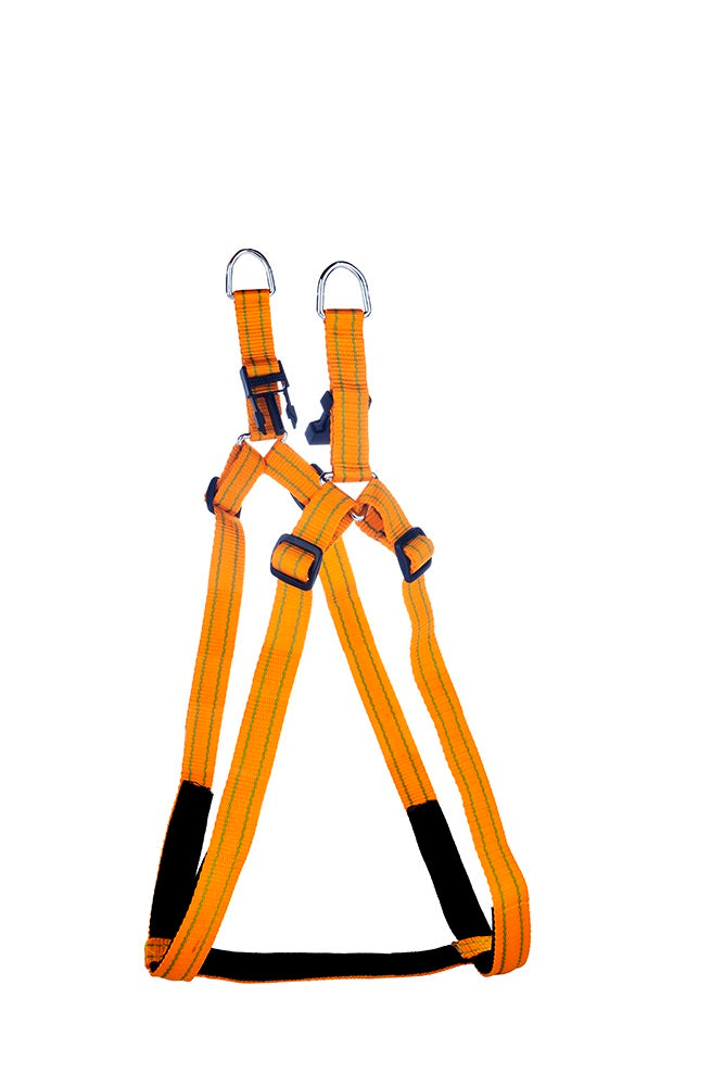 Kennel Padded Nylon Pattern Adjustable Harness (3/4")