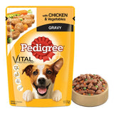 Pedigree Adult Pouch With Chicken In Jelly (Pouch) Pack of 12