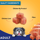 Pedigree Chicken Grilled Liver Flavour In Loaf With Vegetables Adult Pouch