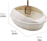 Smarty Pet Diamond Shape Cat Litter Tray