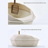 Smarty Pet Diamond Shape Cat Litter Tray