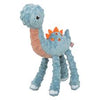Trixie Dinosaur Plush Dog Toy - Gray