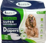 Smarty Pet Premium Super Absorbant Disposable Diapers