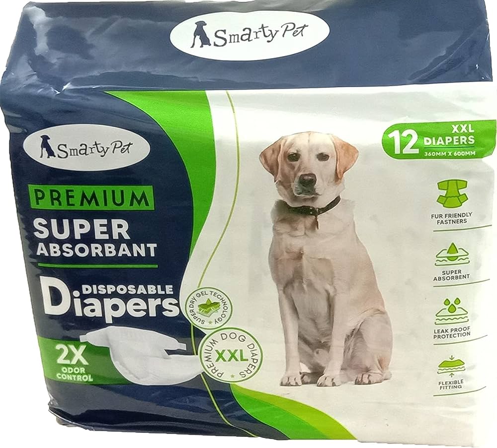 Smarty Pet Premium Super Absorbant Disposable Diapers