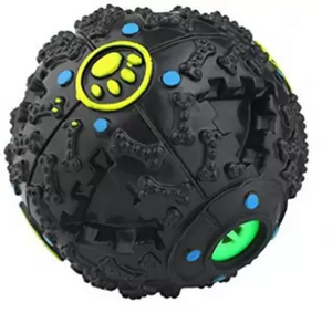 Smarty Pet Treat Dispensing Squeaky Sound Ball (Color May Vary)