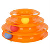 Smarty Pet 3 Level Tower Track Roller Cat Toy With Colourful Balls