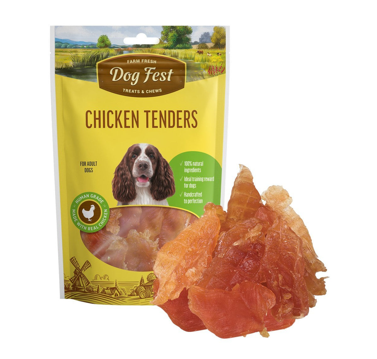 Dog Fest Chicken Tenders Treats For Adult Dog