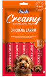 Drools Lickable Chicken & Carrot Dog Treats (Buy 4 Get 1 Free )