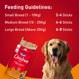 Drools Carrot Flavour Chicken Sticks Dog Treats