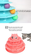 Trixie Cat Toy Circle Tower Catch The Balls