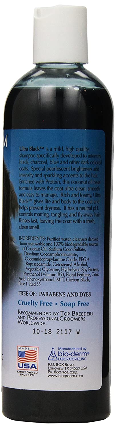 Bio-Groom Ultra Black Color Enhancer Shampoo