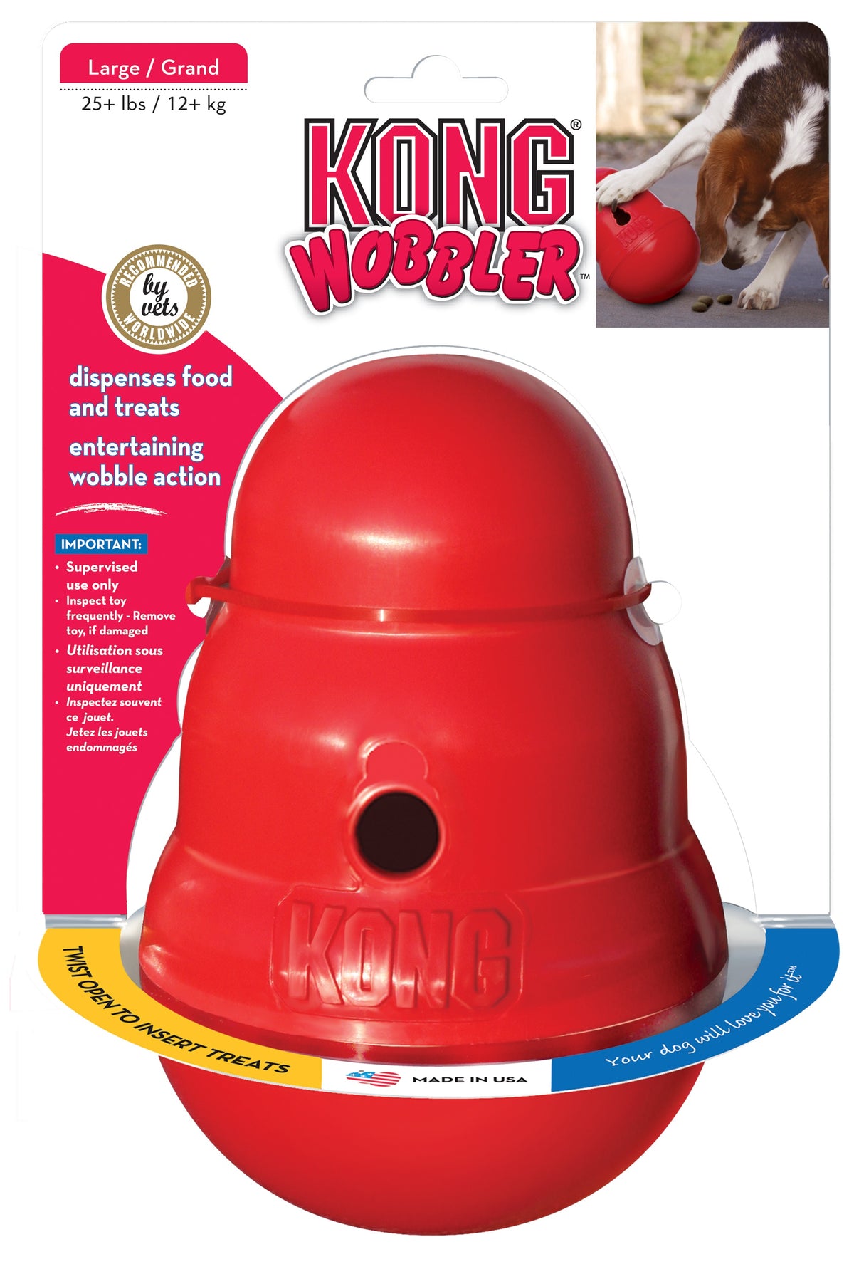Kong Wobbler Dog Toy