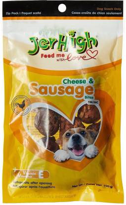 JerHigh Cheese & Sausage Bites 100 G - Pack of 6