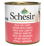 Schesir Chicken & Rice With Carrot In Jelly Dog Tin