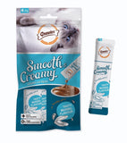 Gnawlers Smooth & Creamy Lickable Cat Treats  - Mussel Flavour - (4x15g)