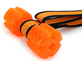 Basil TPR Dumbell With Rope Dog Toy