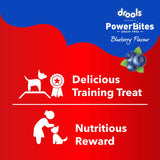 Drools Power Bites Grain Free Dog  Treat - Blueberry Flavour