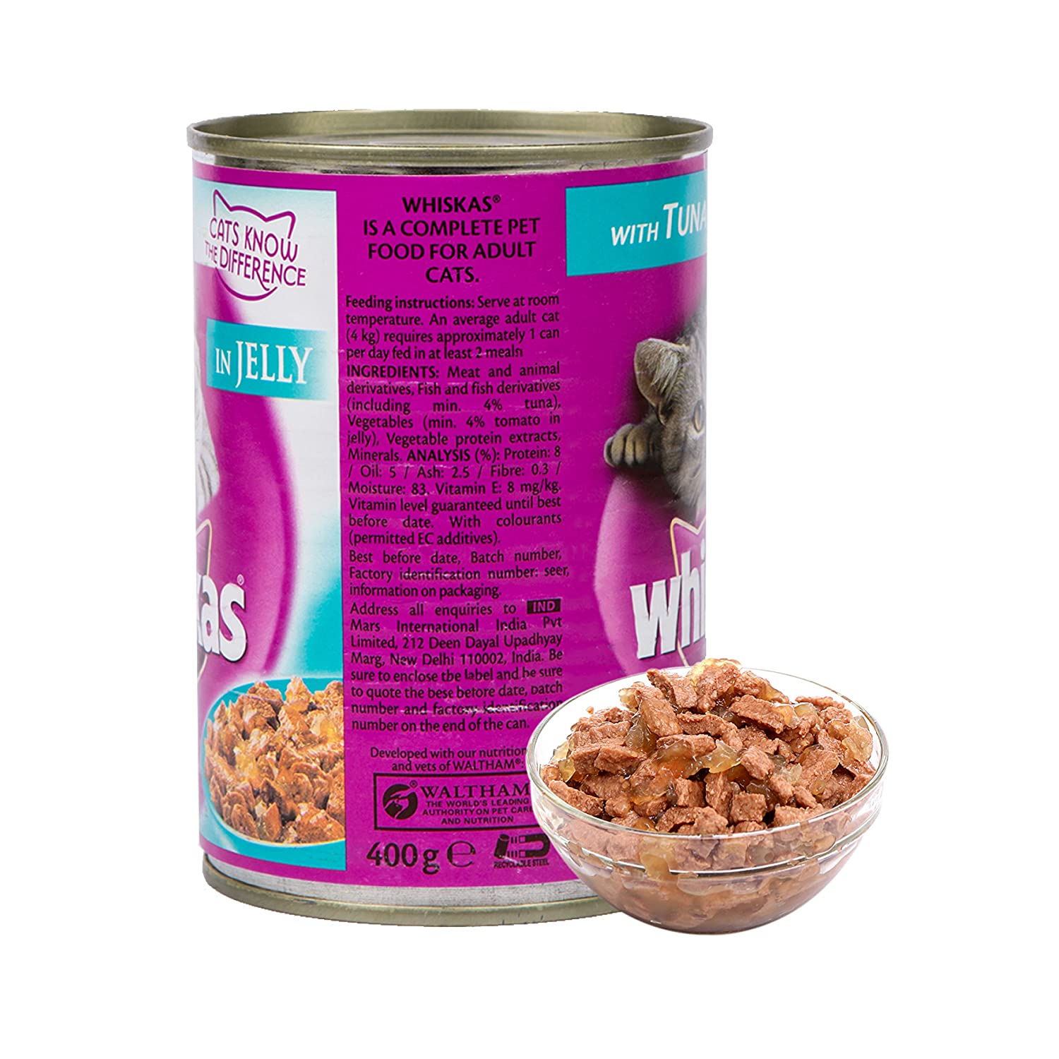 Whiskas - With Tuna in Jelly Tin