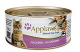 Applaws Mackerel With Sardine Cat Tin