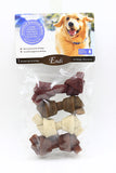 Endi Assorted Knotted Bone - Lamb, Turkey, Chicken, Calcium Flavours Pack of 3