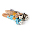 Pets Empire Plush Pet Chew Squeak Toys - Brown