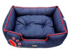 Kennel Denim Paw Print Sofa Bed