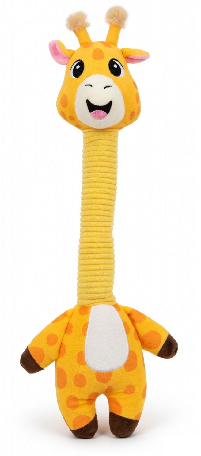 Fofos Long Neck Crinkle Giraffe Dog Toy