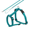 Trixie Premium Cat Harness With Leash - Ocean