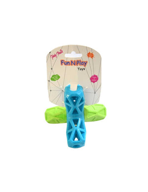 Holypaws Fun N Play Foraging Squeaky 4 Leg Jack Toy