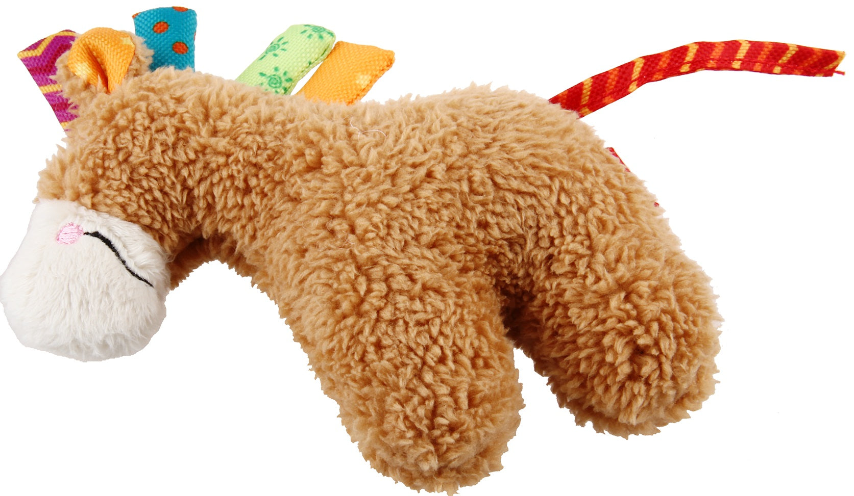 Gigwi Plush Friendz Squeaky Horse Dog Toy