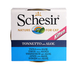 Schesir Tuna Whole Meat & Rice With Aloe In Gel Kitten Tin