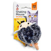 FOFOS Pull String and Sound Chip Mouse Catnip Cat Toy - Grey