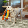 Outward Hound Durablez Nubby Orange Snake Dog Toy
