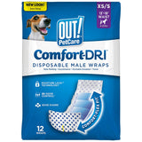 Petcare Comfort-Dri Disposable Male Wraps